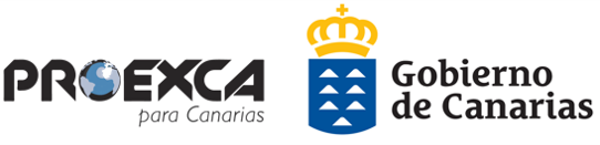 Logo Proexca Gobierno Canarias