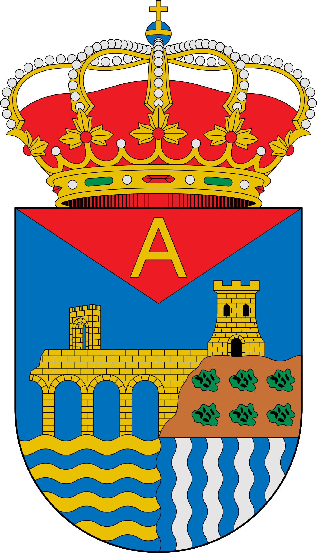 ESCUDO GARROVILLAS DE ALCONETAR