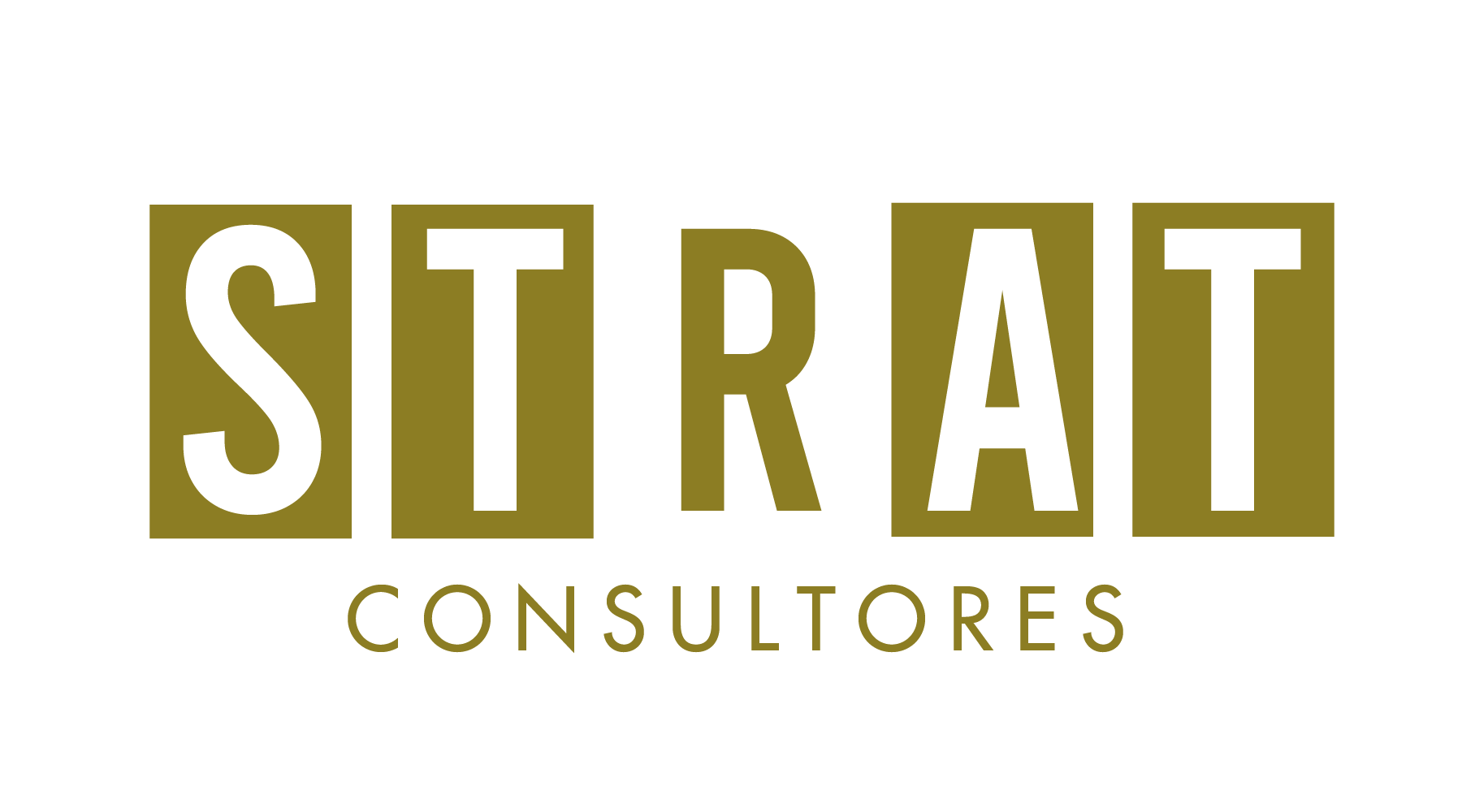 Logotipo Strat consultores
