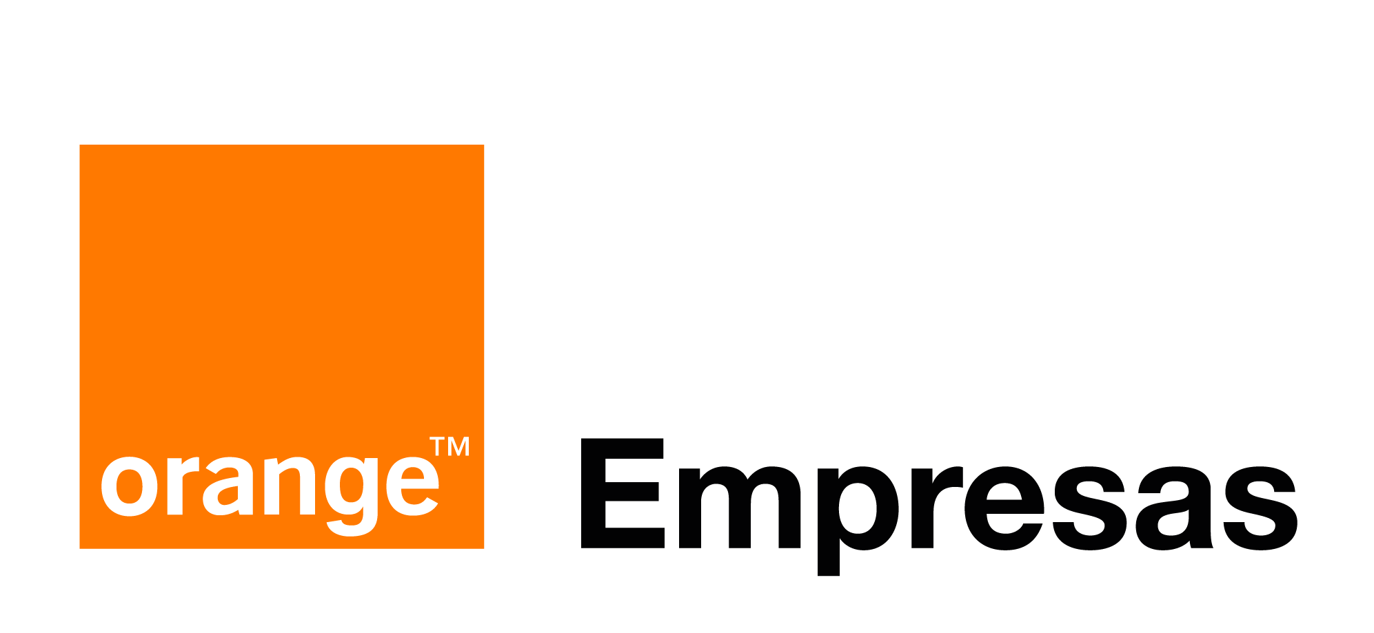 LOGO ORANGE EMPRESAS manual Right Black text RGB Eng