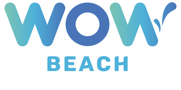 wow beach logo