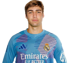 Fran González, Portero