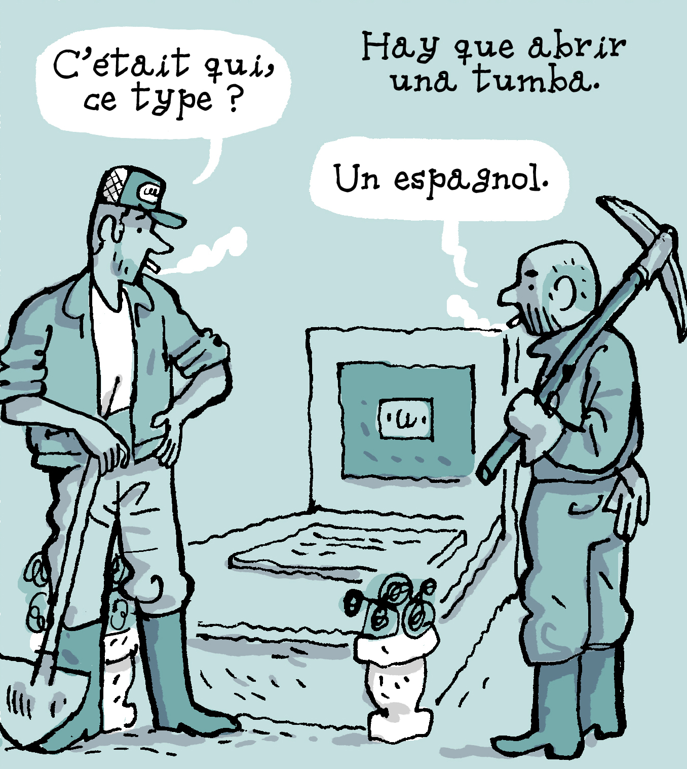 Hay que abrir una tumba