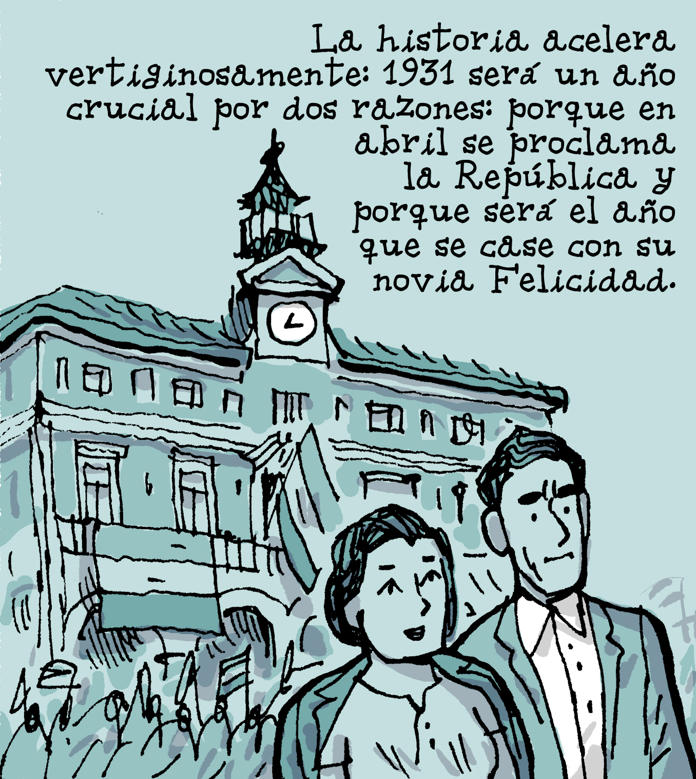 1931 República y boda